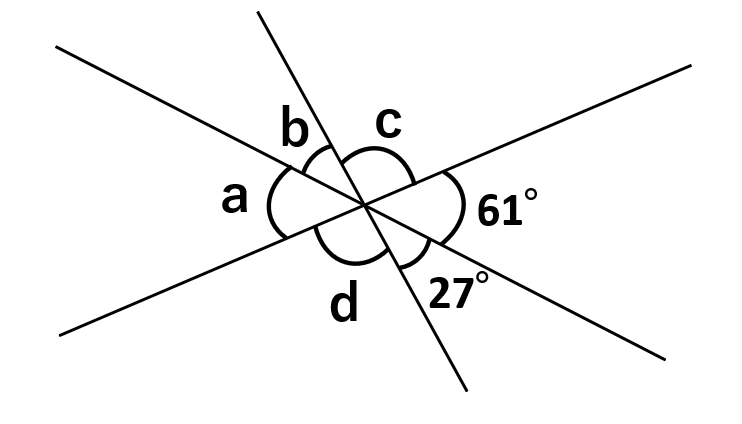 対頂角の問題用の図