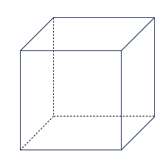 立方体の画像