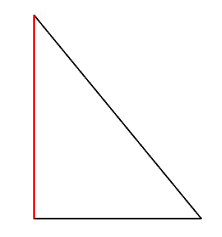 三角形の対角線はない