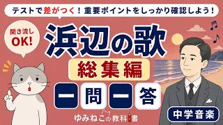 「浜辺の歌」テスト対策 総集編 一問一答のサムネイル