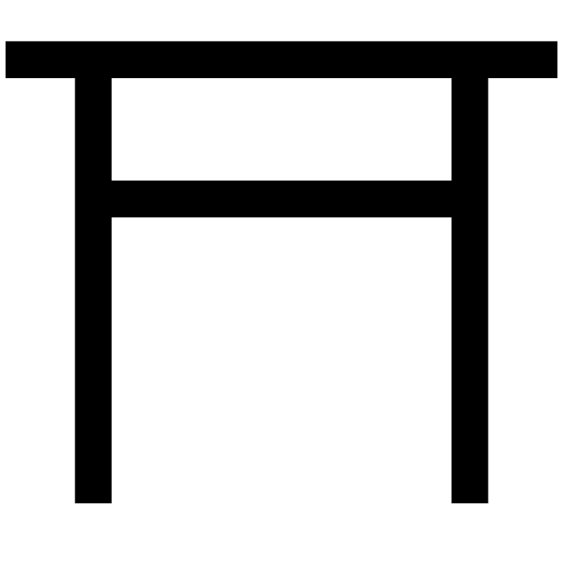 神社の地図記号