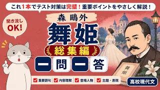 高校現代文で学習する森鴎外「舞姫」のテスト対策一問一答サムネイル