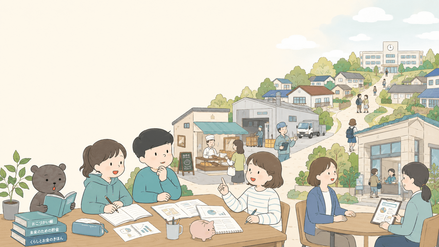 子どもの学びと地域の未来を支えるみらい信用金庫の企業特集記事イメージ