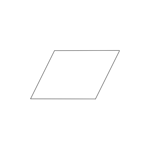 点対称な図形をアニメーションで説明するGIF画像