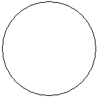 立面図が円になる立体