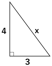 ３：４：５の直角三角形