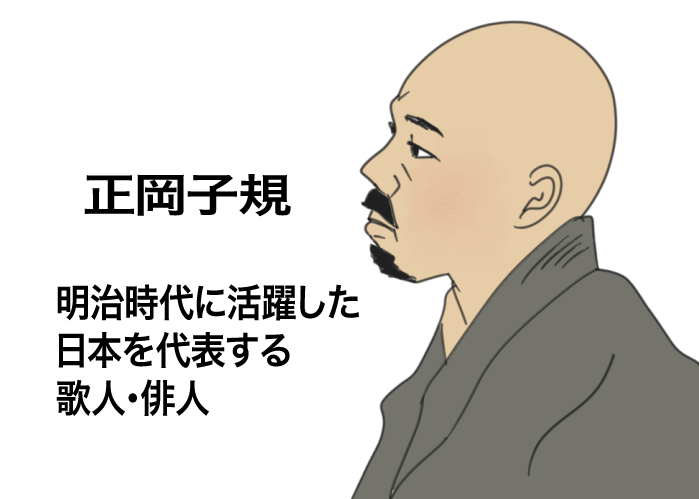 正岡子規のイラスト