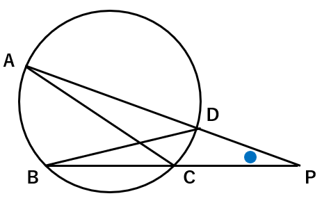 円周角の定理を使った相似の証明