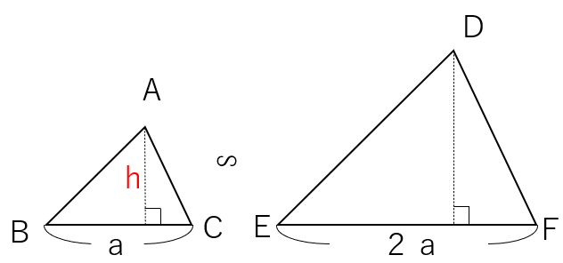相似比と面積比の関係の具体例