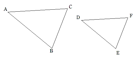 相似な三角形